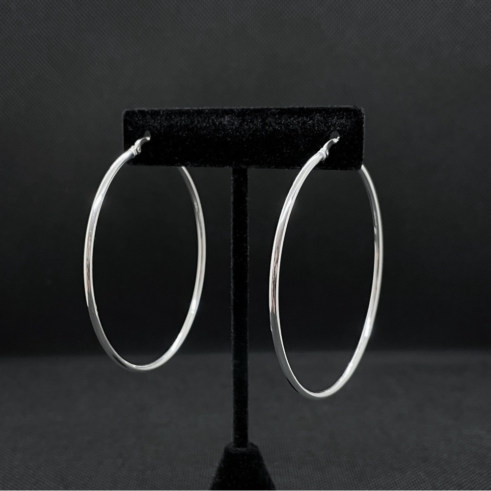 Sterling Silver Hoop Earrings